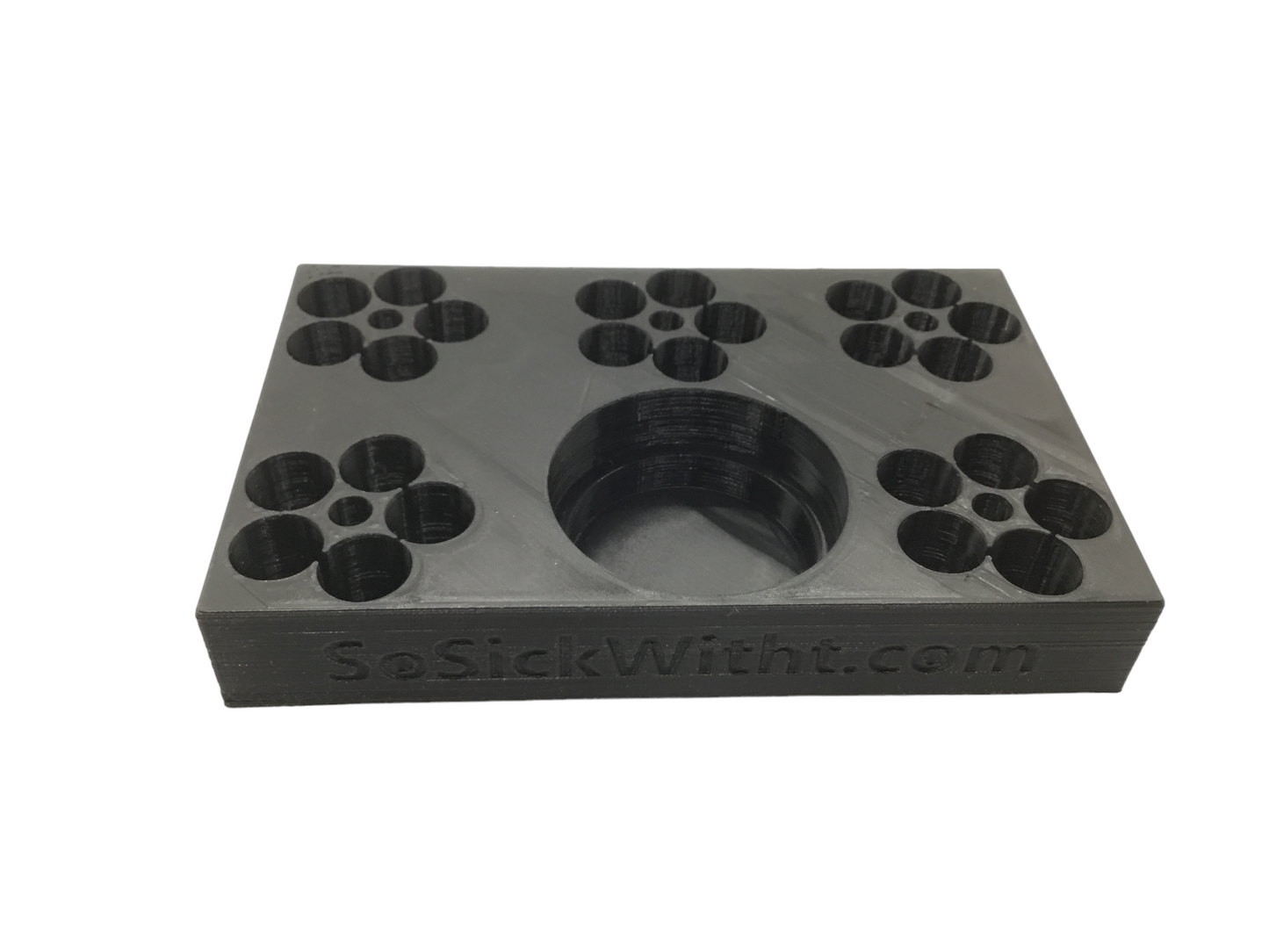 SSWI 44 5 Shot Revolver Loading Tray, Speed Loader Slot and Carrying Case Kit