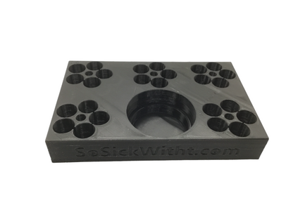 SSWI 44 5 Shot Revolver Loading Tray, Speed Loader Slot and Carrying Case Kit