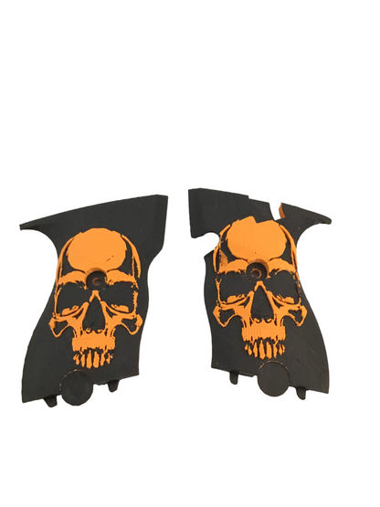 SSWI Any Color Skull Grained Grips for Hi-Point C-9, CF-380 / 9mm & .380 HiPoint