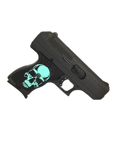 SSWI Any Color Skull Grained Grips for Hi-Point C-9, CF-380 / 9mm & .380 HiPoint