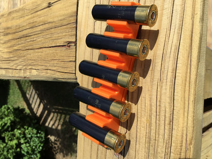 5 Shell Tactical Shotgun 28 Gauge Shell Ammo Holder with Vest / Belt Clip 28 Ga.