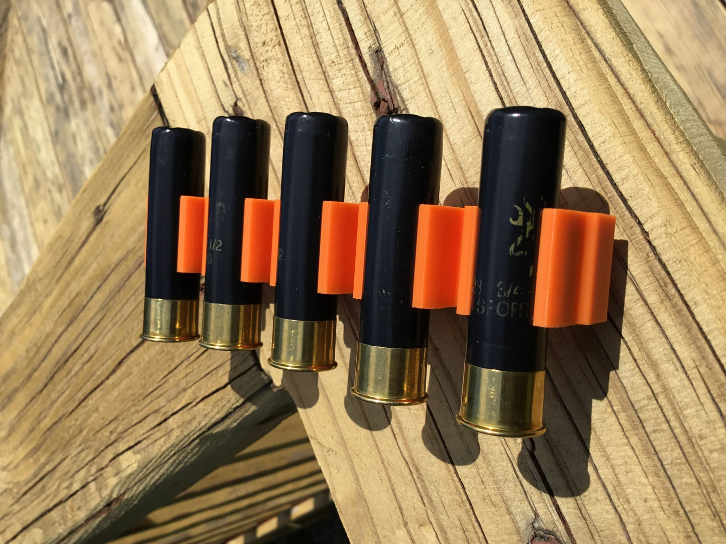 5 Shell Tactical Shotgun 28 Gauge Shell Ammo Holder with Vest / Belt Clip 28 Ga.