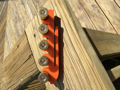5 Shell Tactical Shotgun 28 Gauge Shell Ammo Holder with Vest / Belt Clip 28 Ga.