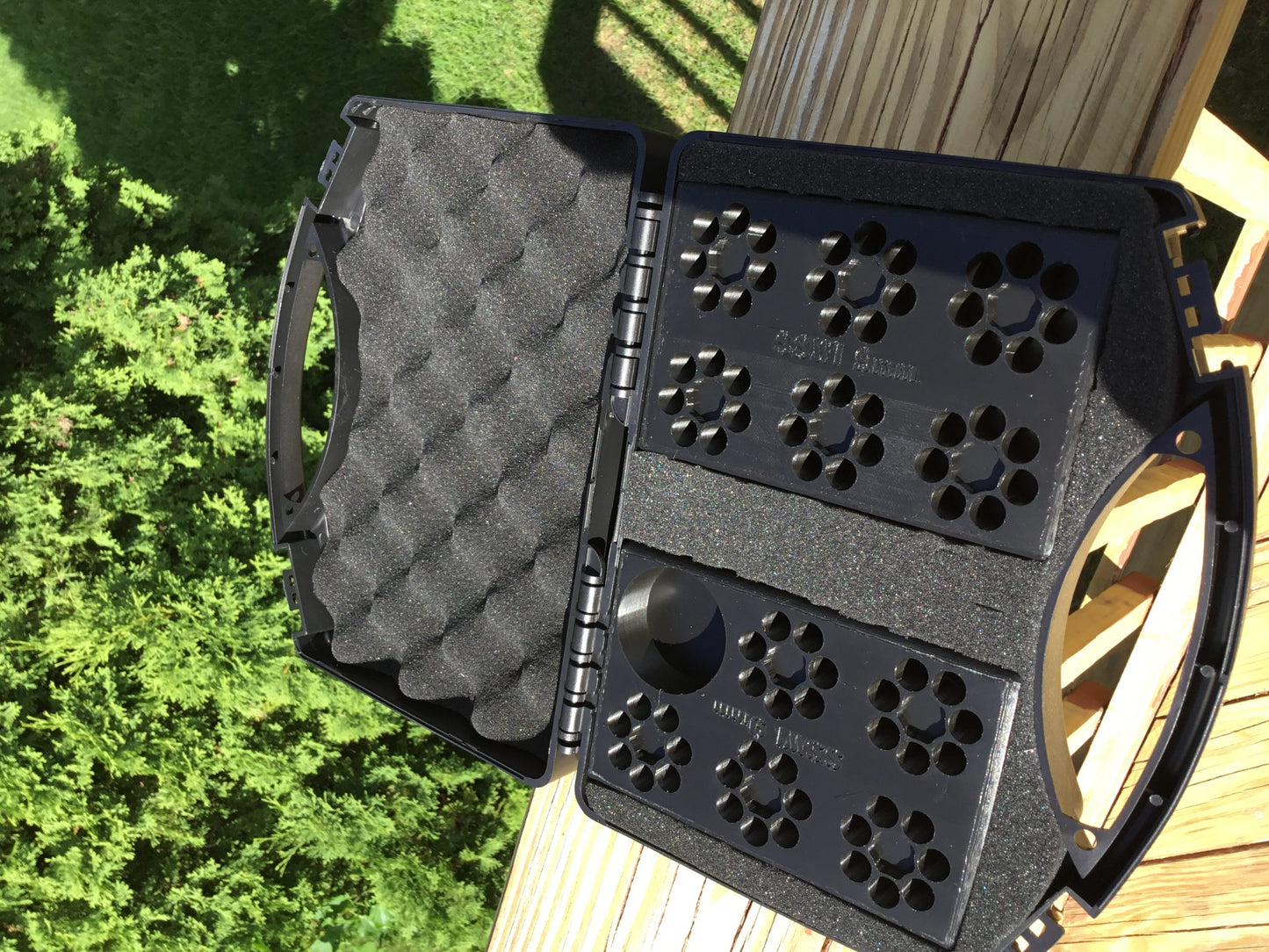 SSWI 9mm 7 Shot Revolver Loading Tray, Speed Loader Slot and Carrying Case Kit