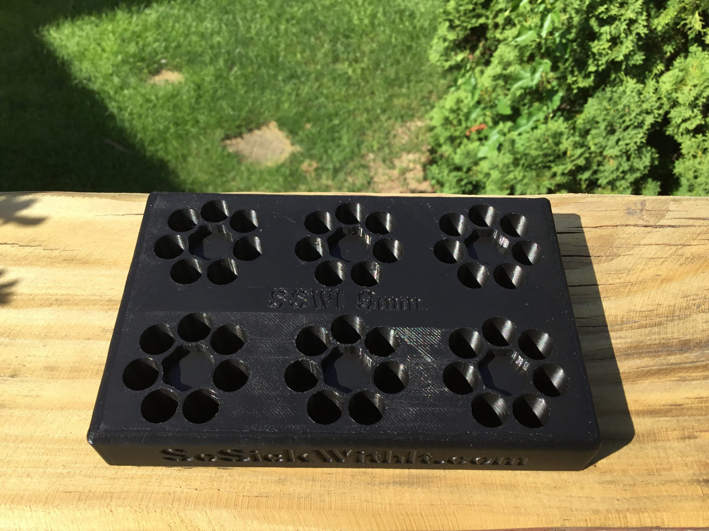 SSWI 9mm 7 Shot Revolver Loading Tray, Speed Loader Slot and Carrying Case Kit