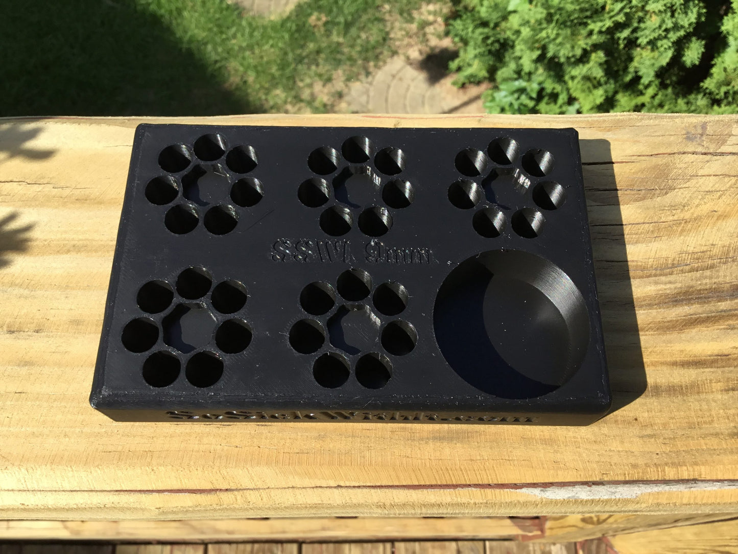 SSWI 9mm 7 Shot Revolver Loading Tray, Speed Loader Slot and Carrying Case Kit