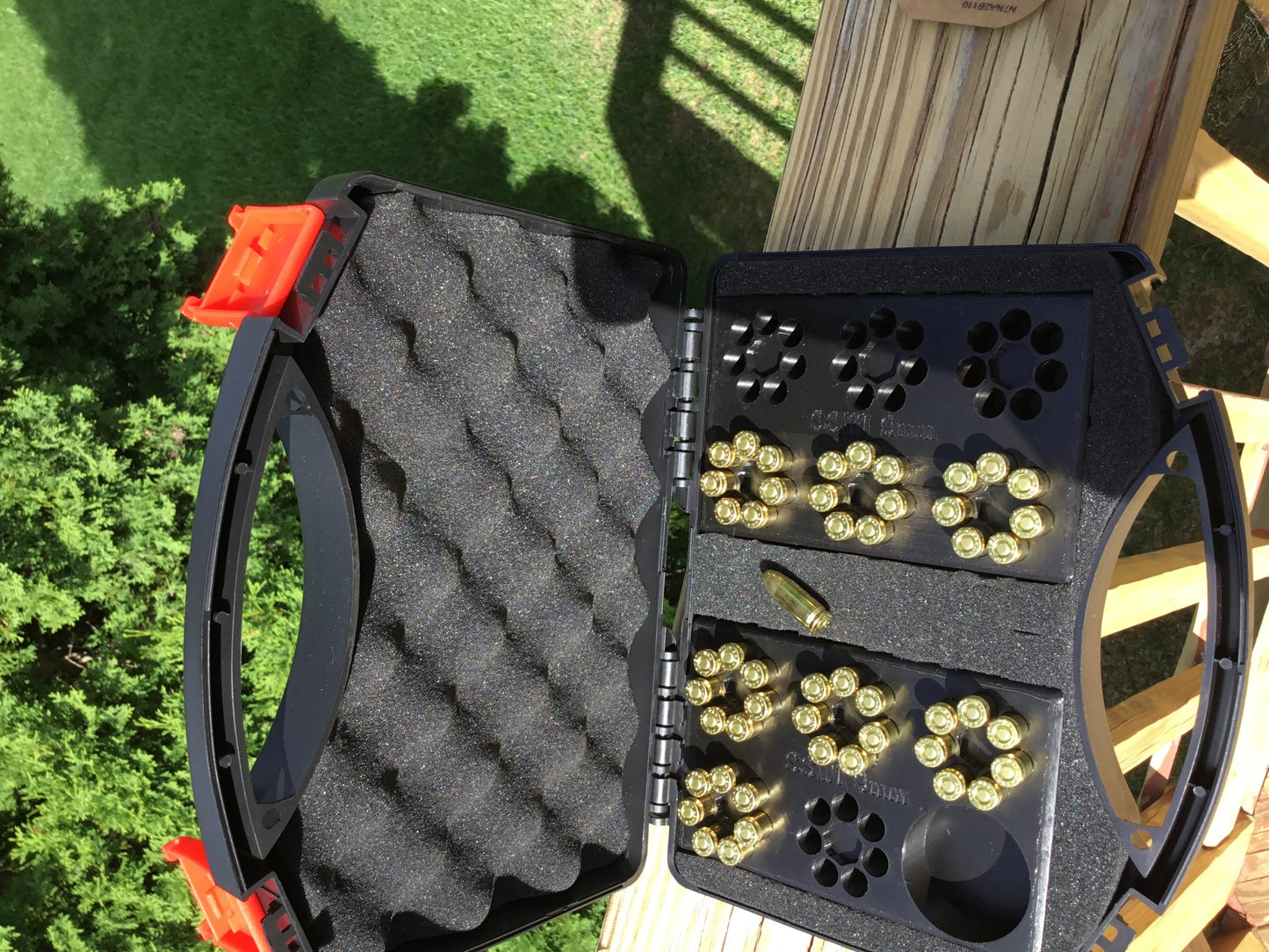 SSWI 9mm 7 Shot Revolver Loading Tray, Speed Loader Slot and Carrying Case Kit
