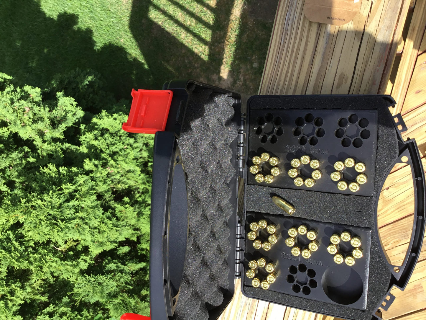 SSWI 9mm 7 Shot Revolver Loading Tray, Speed Loader Slot and Carrying Case Kit