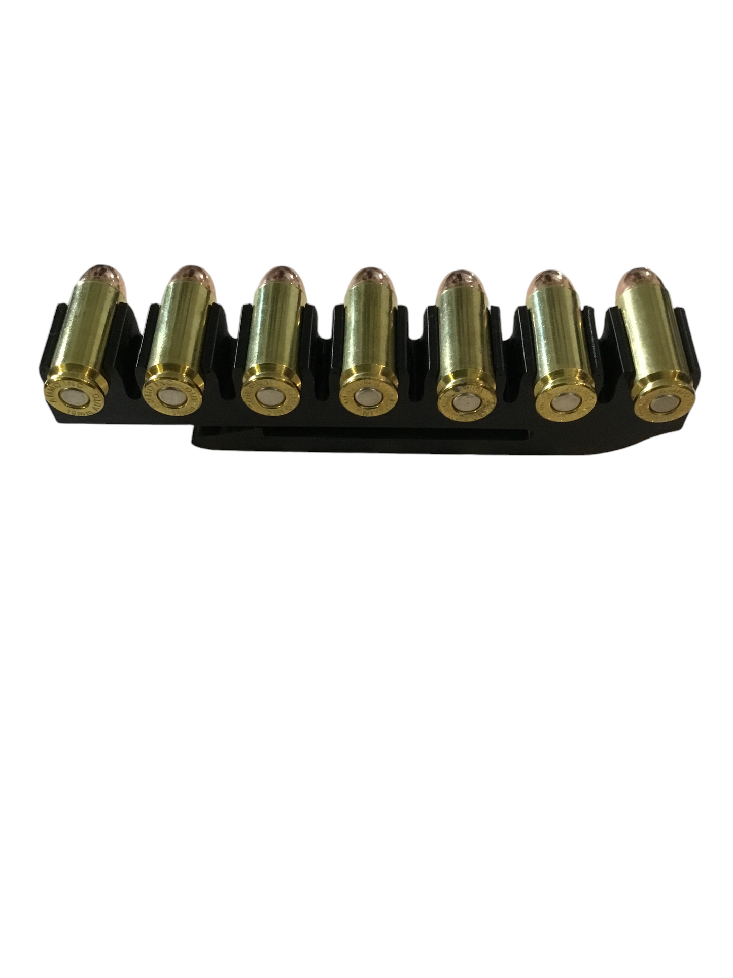 4, 6, 7, 8 or 10 Tactical .10 mm AMMO Bullet HOLDER Vest / Belt Clip Rounds 10mm