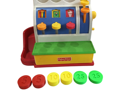 Fisher-Price Cash Register 6 Coin Set replacement parts for 926 & 1975 - 2011