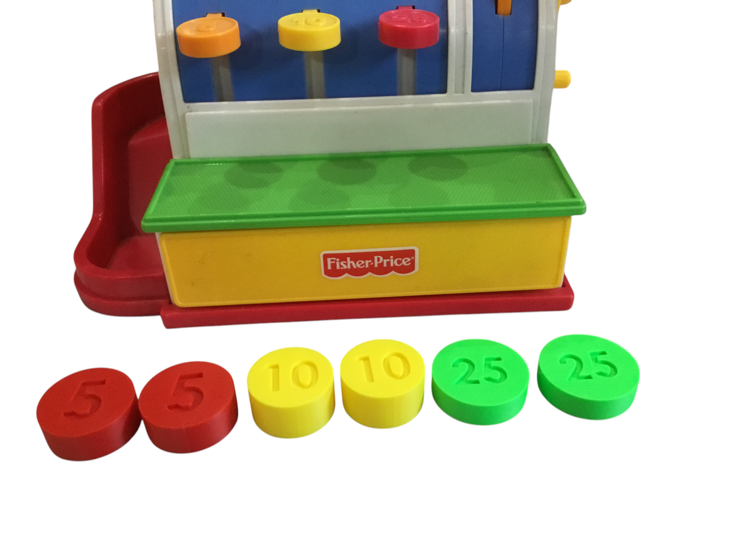 Fisher-Price Cash Register 6 Coin Set replacement parts for 926 & 1975 - 2011