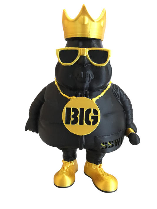 The Notorious BIG Hip-Hop King Figurine – Gold Crown Edition - Biggie Smalls