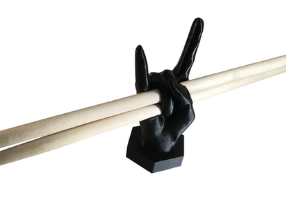 Rock-On Drumstick Holder Stand Display -Any Color SSWI, Heavy Metal Hand Gesture