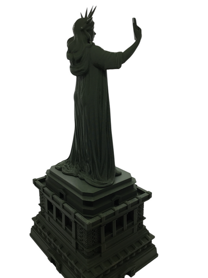 Modern Lady Liberty Statue of Liberty Selfie Style – 12” Tall Sculpture Souvenir