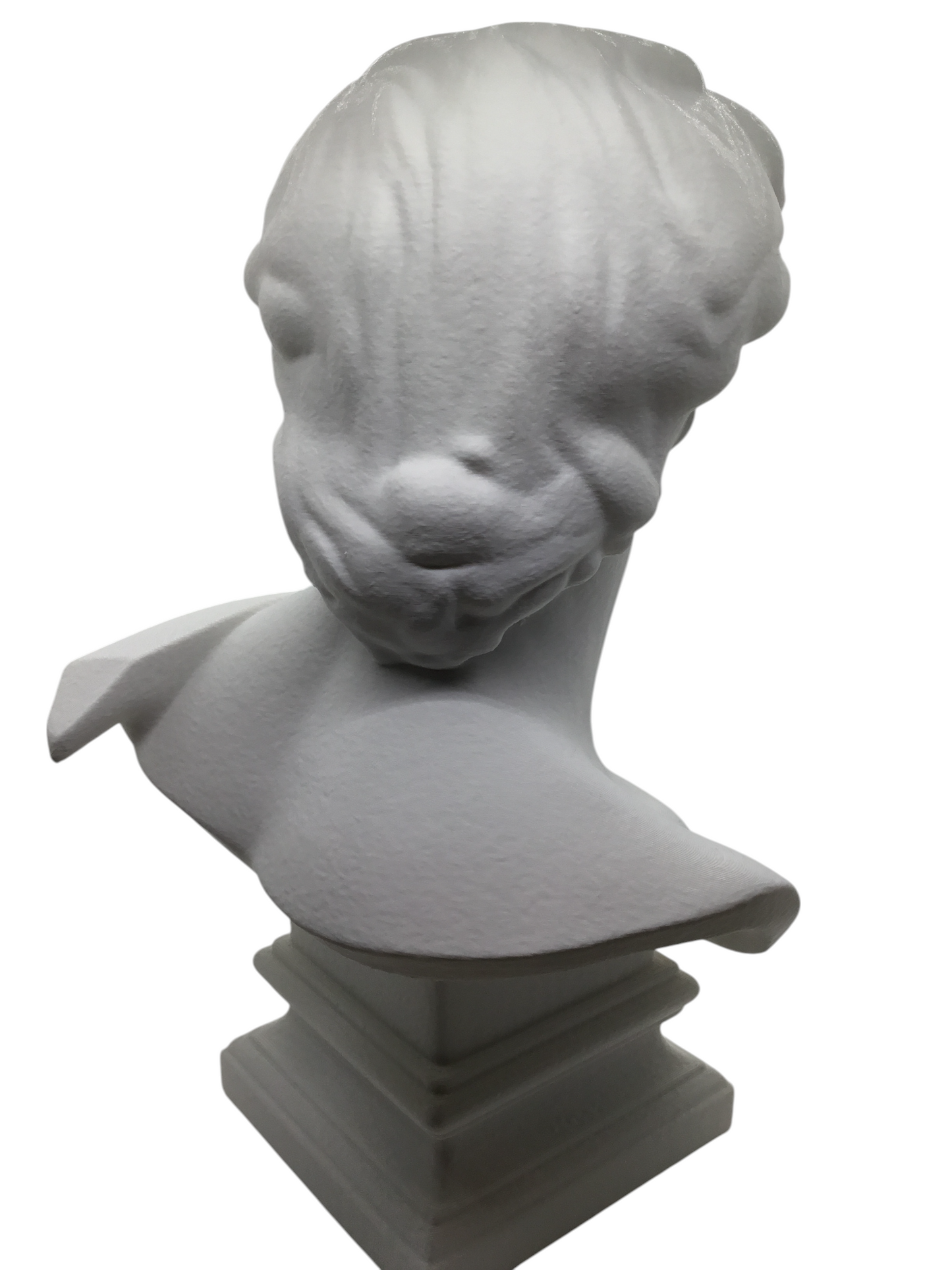 Large Michelangelo David Bust – 12” Statue – Classic Renaissance Sculpture
