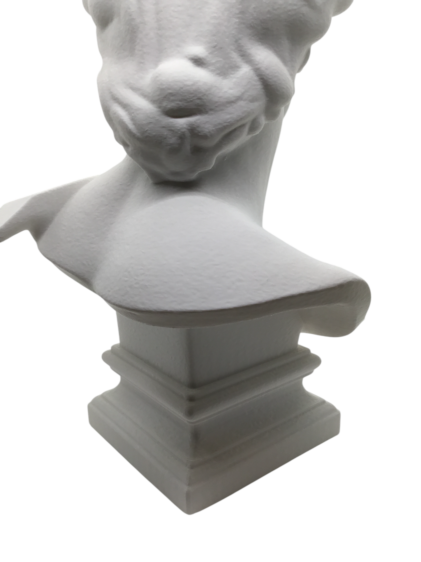 Large Michelangelo David Bust – 12” Statue – Classic Renaissance Sculpture