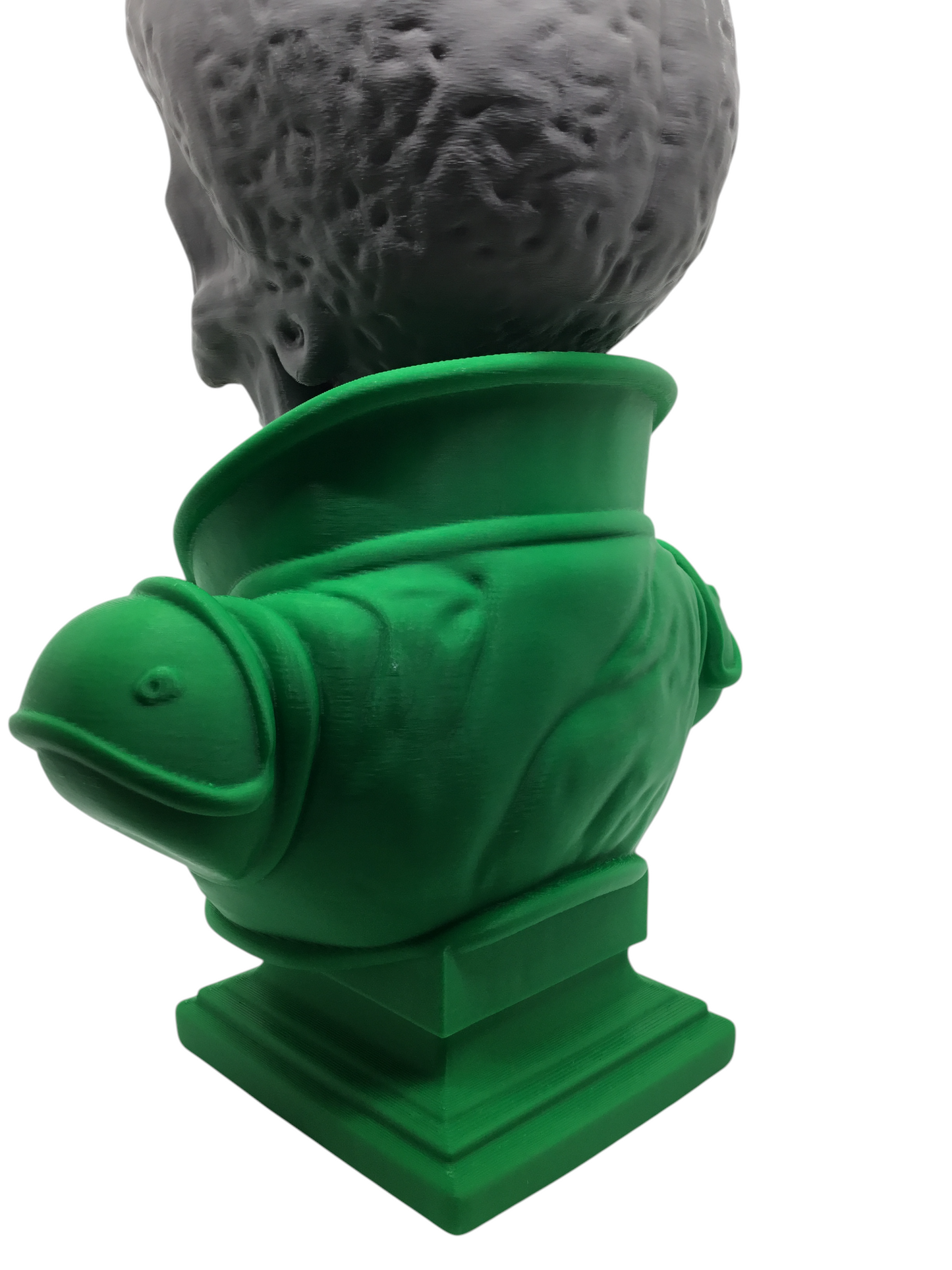 Large 12" Detailed Mars Attacks Alien Martian Sculpture Head Sci-Fi Décor Statue