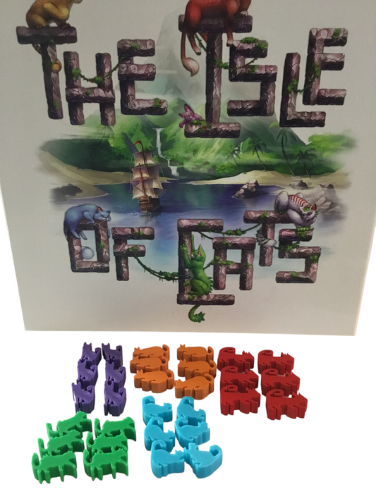 The Isle of Cats Missing Replacement Pieces Parts Tokens All Selections & Colors