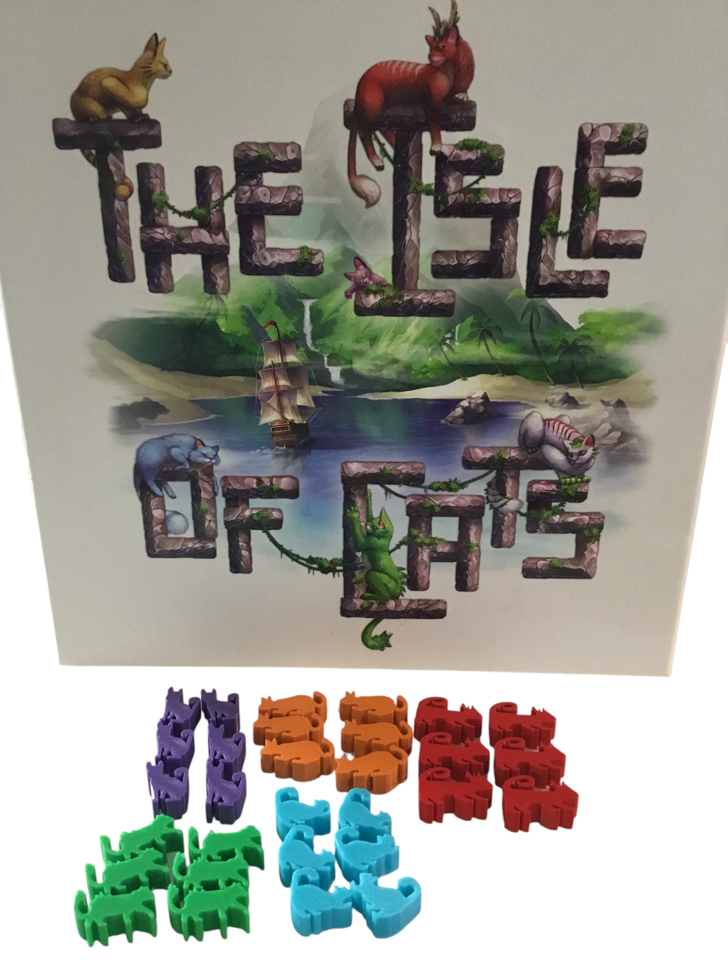 The Isle of Cats Missing Replacement Pieces Parts Tokens All Selections & Colors