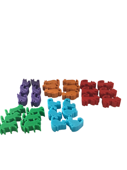 The Isle of Cats Missing Replacement Pieces Parts Tokens All Selections & Colors