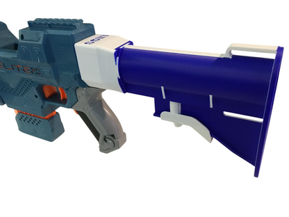 SSWI Large Any 2 Color AR Shoulder Buttstock Stock - Snap On FOR Nerf Dart Blaster