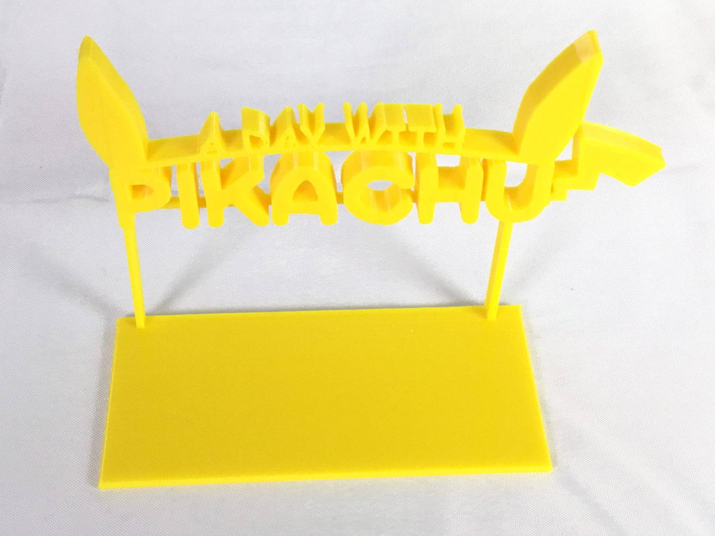 A Day With Pikachu Display Sign Pokemon