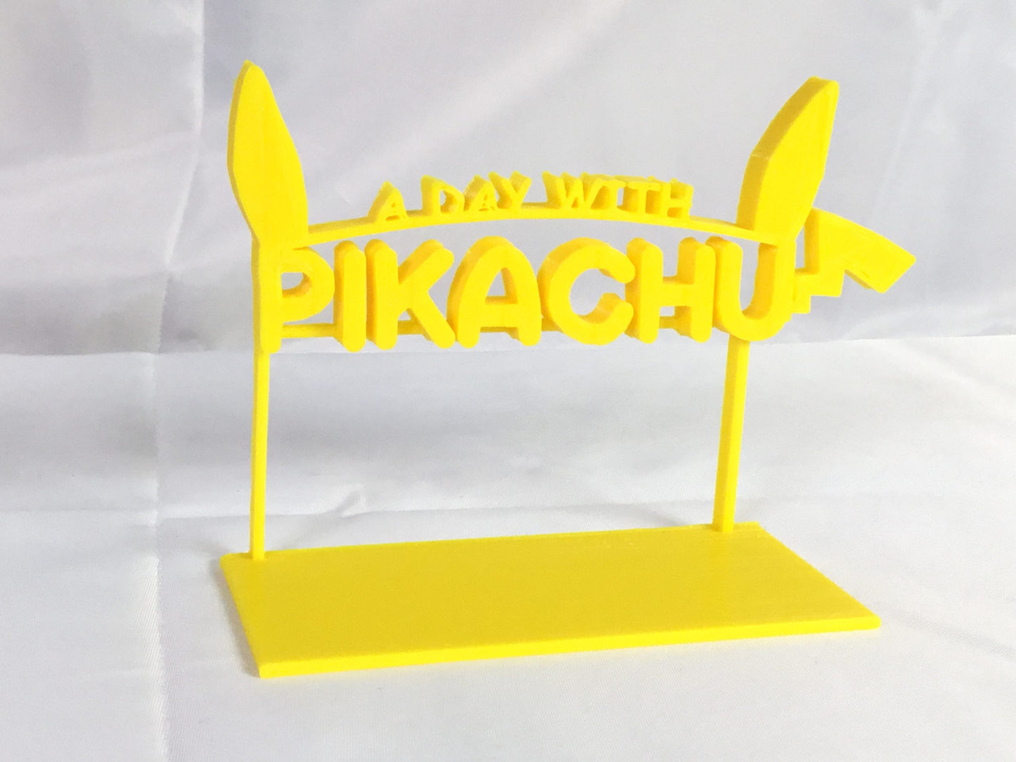 A Day With Pikachu Display Sign Pokemon