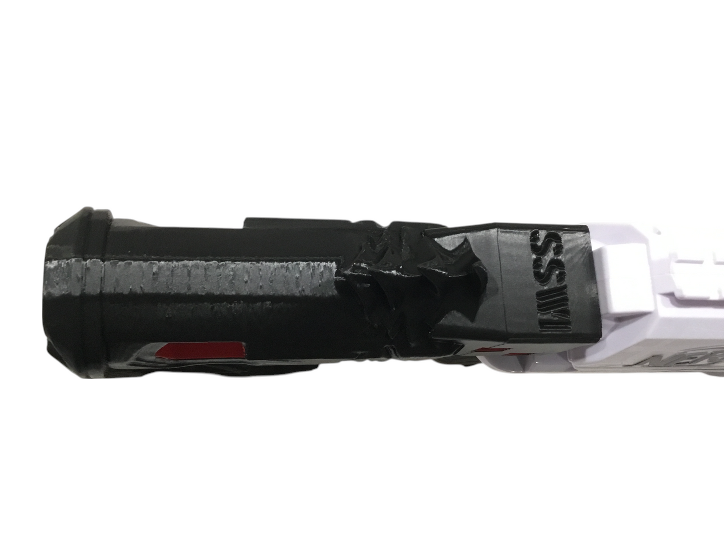 SSWI Large Any 2 Color Reptile Shoulder Buttstock Stock Snap On FOR Dart Blaster