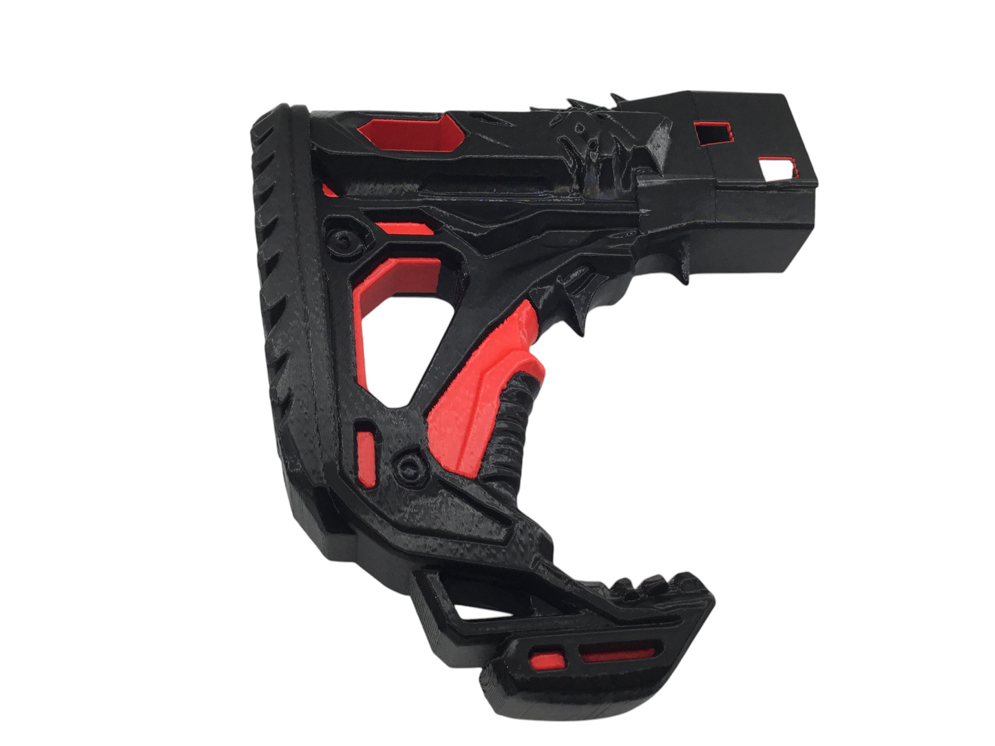SSWI Large Any 2 Color Reptile Shoulder Buttstock Stock Snap On FOR Dart Blaster
