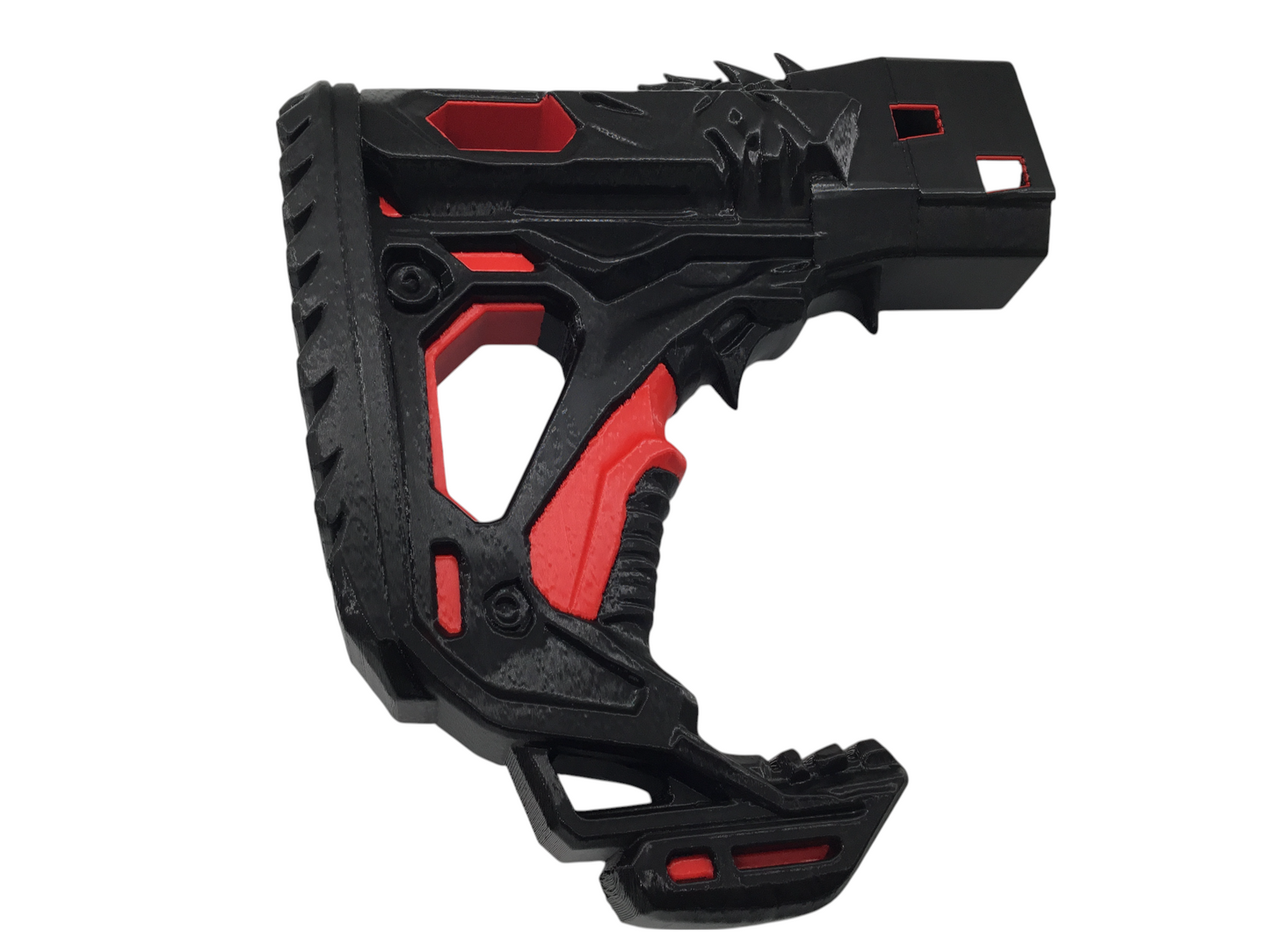 SSWI Large Any 2 Color Reptile Shoulder Buttstock Stock Snap On FOR Dart Blaster
