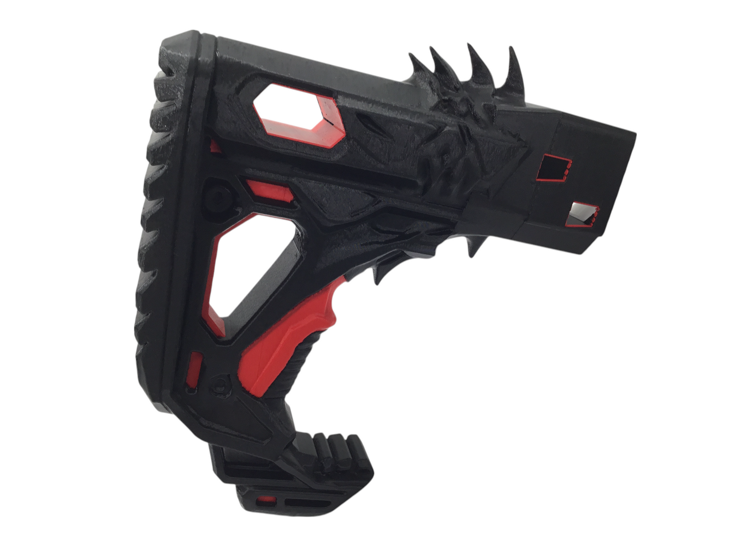 SSWI Large Any 2 Color Reptile Shoulder Buttstock Stock Snap On FOR Dart Blaster