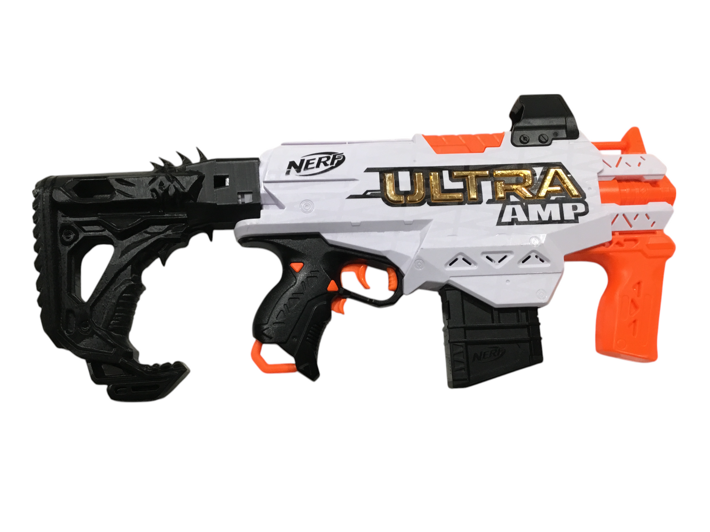 SSWI Large Any Color Reptile Shoulder Buttstock Stock Snap On FOR Dart Blaster