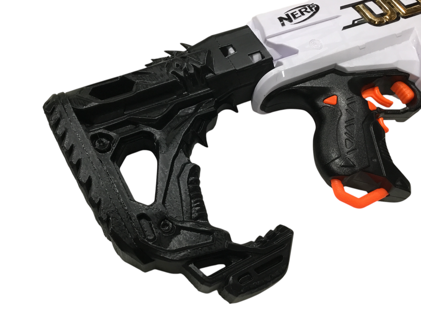 SSWI Large Any Color Reptile Shoulder Buttstock Stock Snap On FOR Dart Blaster