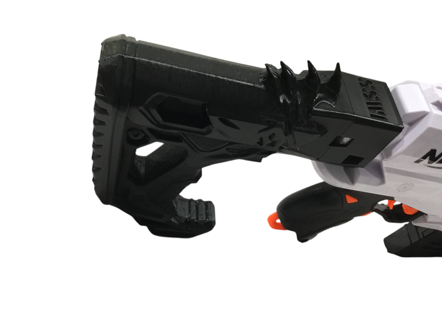 SSWI Large Any Color Reptile Shoulder Buttstock Stock Snap On FOR Dart Blaster