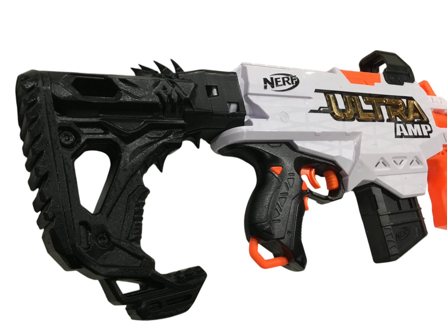 SSWI Large Any Color Reptile Shoulder Buttstock Stock Snap On FOR Dart Blaster