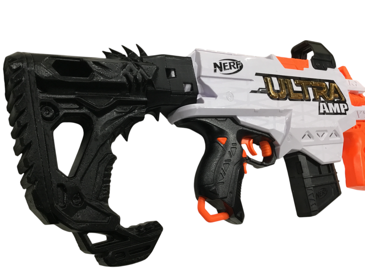 SSWI Large Any Color Reptile Shoulder Buttstock Stock Snap On FOR Dart Blaster