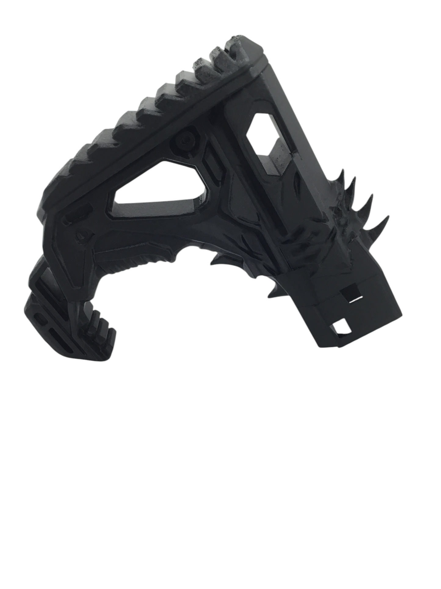 SSWI Large Any Color Reptile Shoulder Buttstock Stock Snap On FOR Dart Blaster