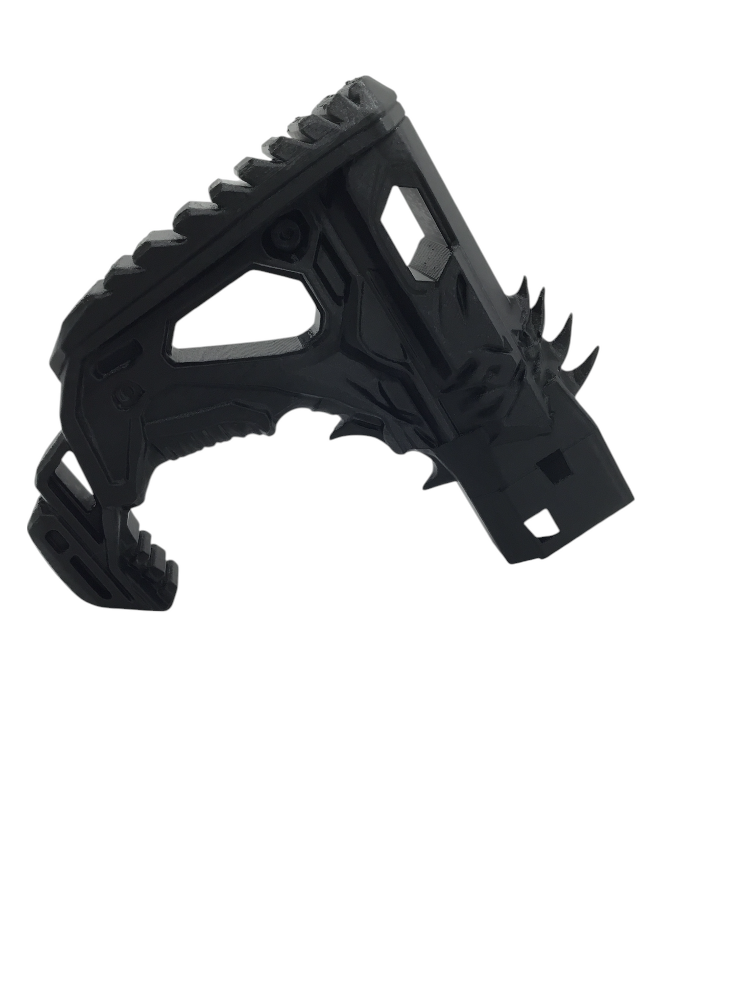 SSWI Large Any Color Reptile Shoulder Buttstock Stock Snap On FOR Dart Blaster