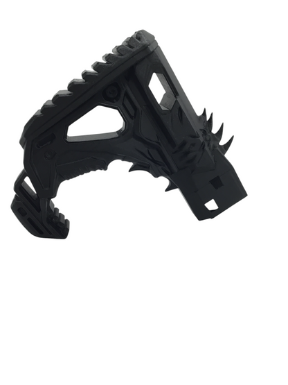 SSWI Large Any Color Reptile Shoulder Buttstock Stock Snap On FOR Dart Blaster
