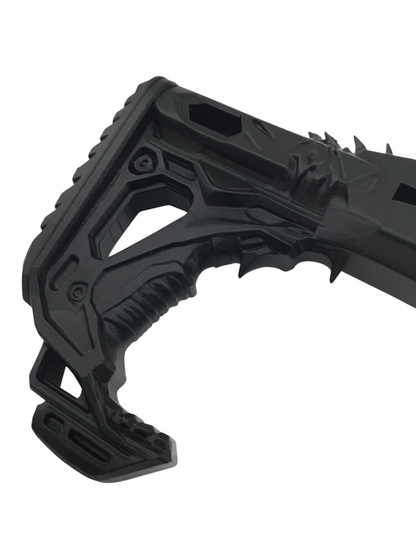 SSWI Large Any Color Reptile Shoulder Buttstock Stock Snap On FOR Dart Blaster