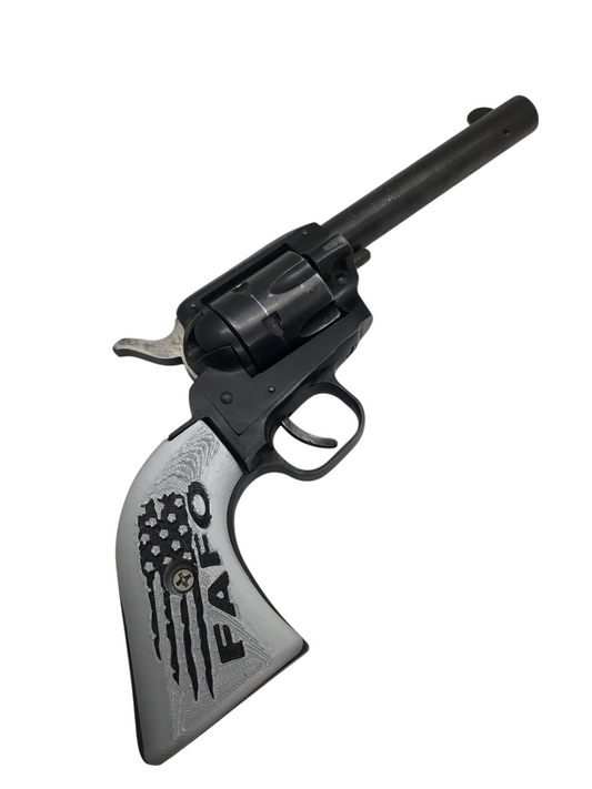 SSWI Heritage Rough Rider Magnum .22 Flag Revolver Grips FAFO 22cal Any Color