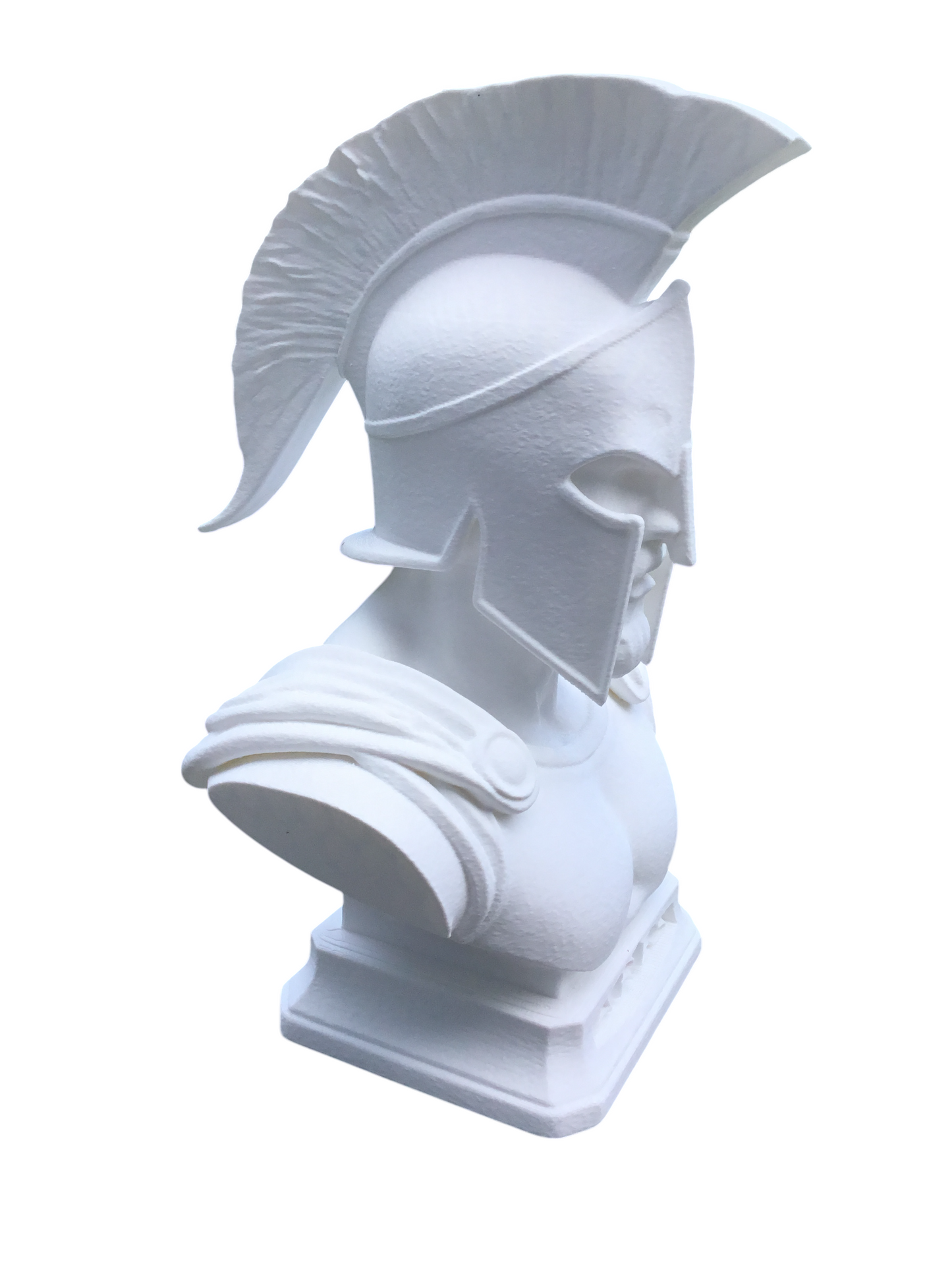 Custom 13" Ares God of War Bust Spartan Helmet Sculpture Greek Mythology Art