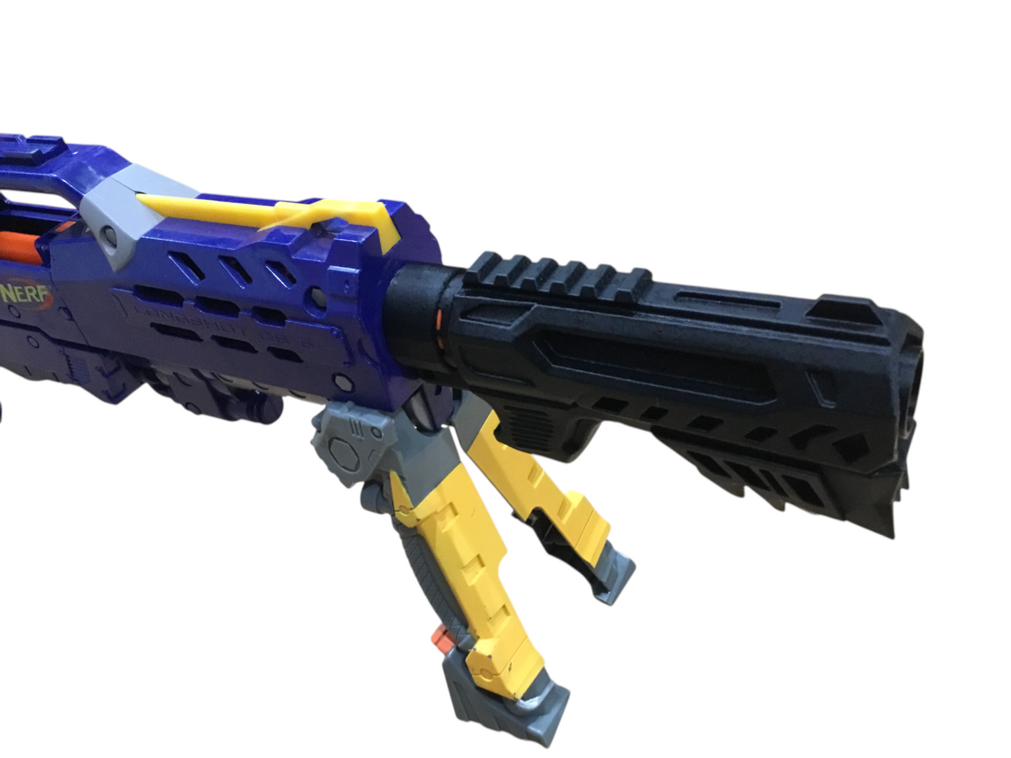 SSWI Viper Fang Tactical Barrel Twist On Attachment For Dart Blaster Any Color