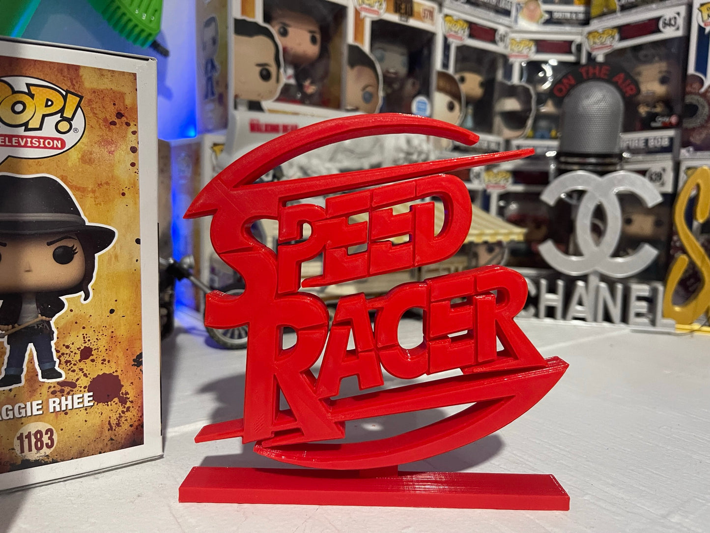 SpeedRacer Display Sign Stand