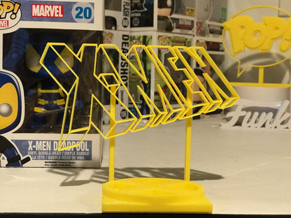 X-Men Display Sign Stand XMEN Marvel