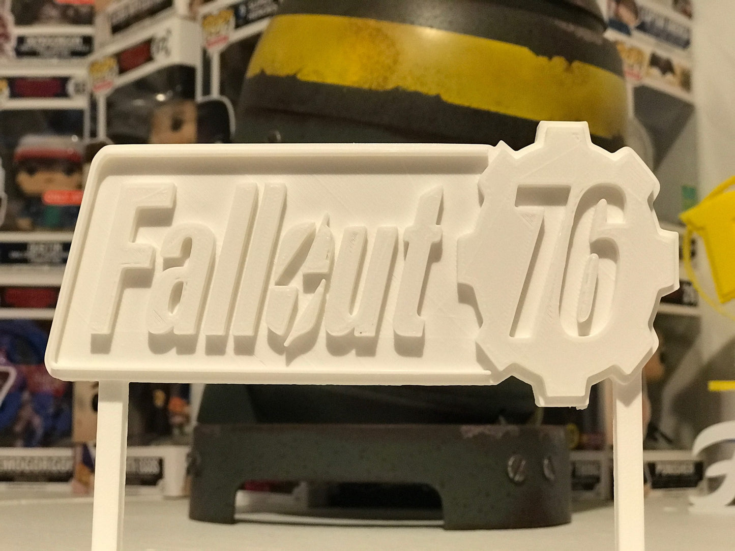 Fallout (FAN ART) Display Sign Stand POP Dorbz Wobblers Collectibles Gamers