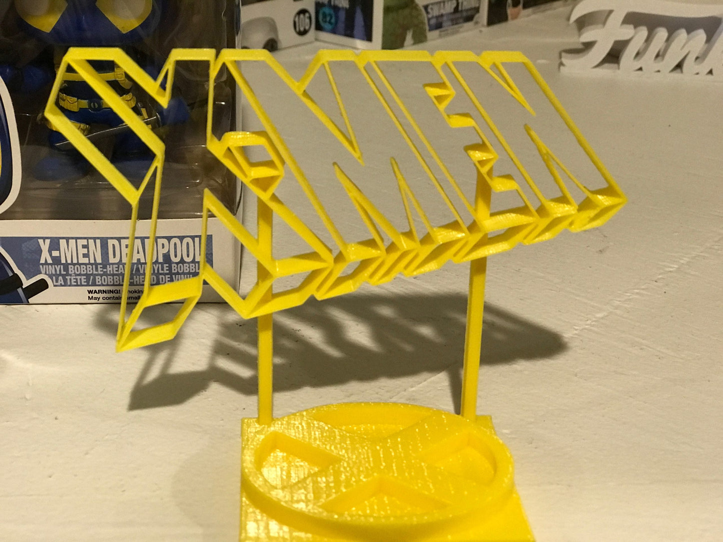X-Men Display Sign Stand XMEN Marvel