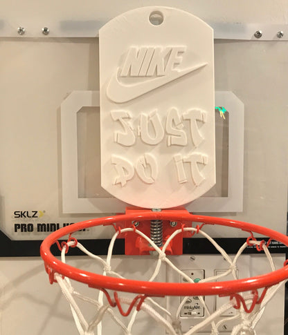 Nike JUST DO IT Dog Tag Wall / Door Sign