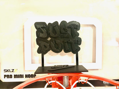 Nike Just Do It Display Sign Stand