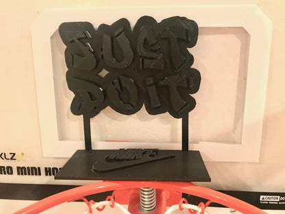 Nike Just Do It Display Sign Stand